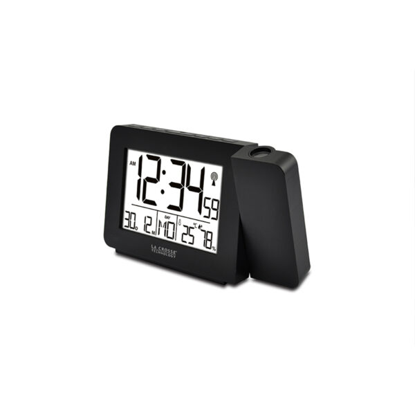 Réveil Noir à projection La Crosse Technology